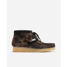 CLARKS ORIGINALS Clarks Originals | Wallabee Boot | Brown boots Brown - Størrelse: 36 - Blk/Khaki Flora - Brown - 36