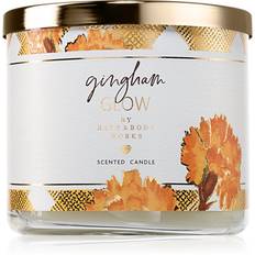 Bath & Body Works Gingham Glow duftlys 411 g - 411 g