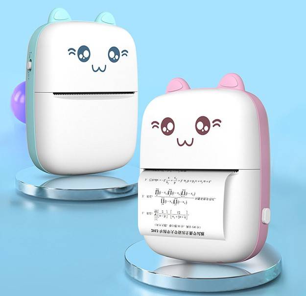 Portable C9 Mini Label Printer Mobile Phone Photo Title Note Hot Print Pocket Student boys girls Thermal printer
