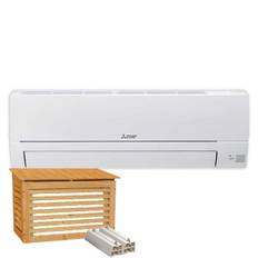 Mitsubishi HR25 COOL Aircondition Pakketilbud, Vælg fødder eller vægbeslag Fødder (+ 0,00 DKK)