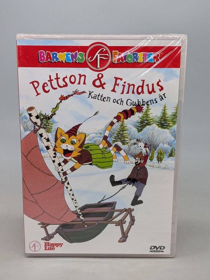 Pettson & Findus - Katten och gubbens år - Ny inplastad DVD