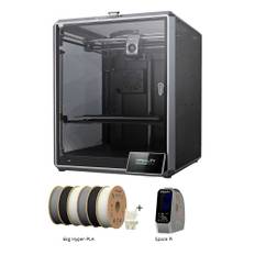 Creality K1 Max 3D Printer + Space Pi Dryer + 6kg Creality Hyper-PLA - 2kg Black + 2kg White + 2kg Gray