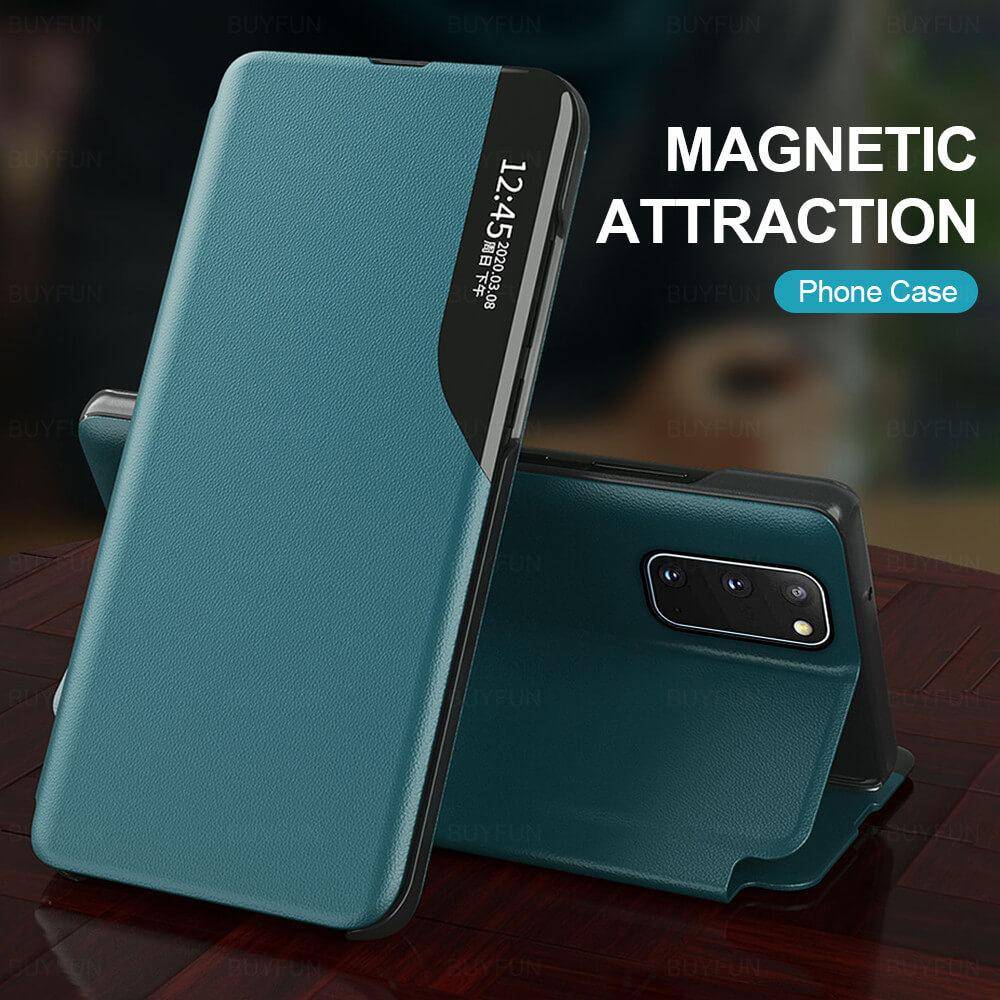 360 Magnetiskt Flip-telefonfodral För Samsung Galaxy S20 Plus S10 Note 10 Note 20 Ultra Fodral Baksida på Samsang S 20 Note20 + Capa