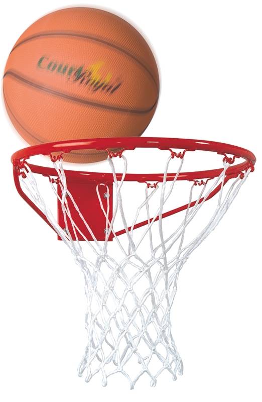 Basketball kurv i stål | 11 x 9 cm