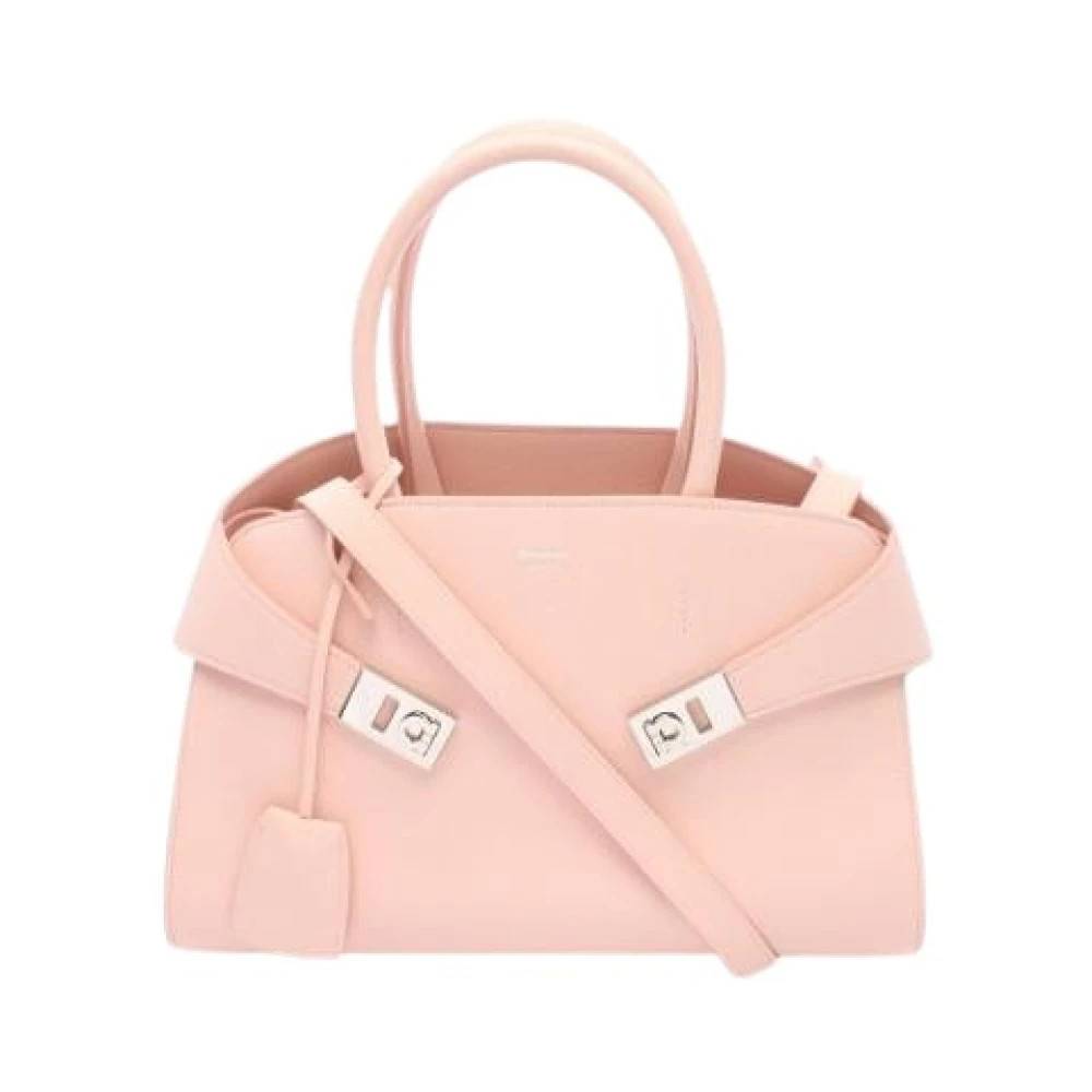 Salvatore Ferragamo Pre-owned Pre-owned Handbag - Vintage - Dame - Lyserød - ONE SIZE - Læder