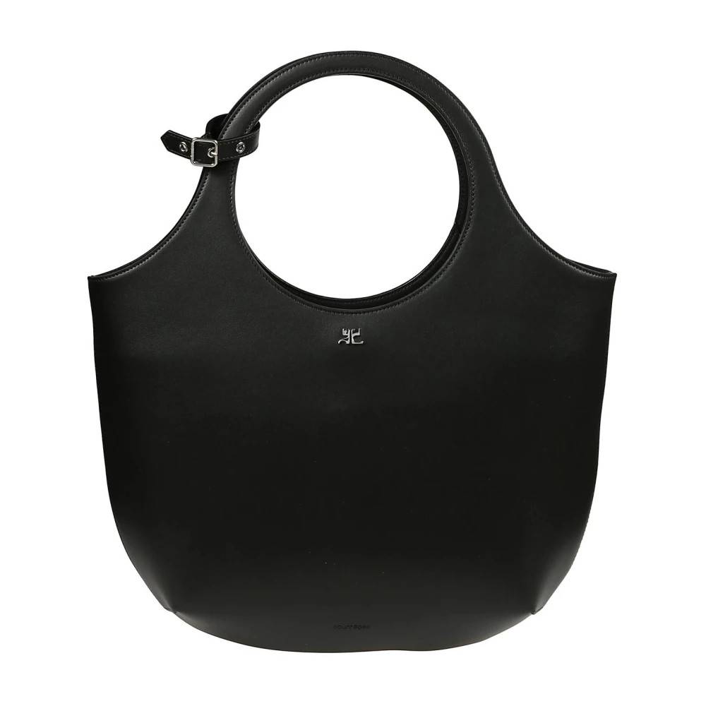 Courrèges - Midi Läder Väska Väskor - Dam - ONE Size - Läder