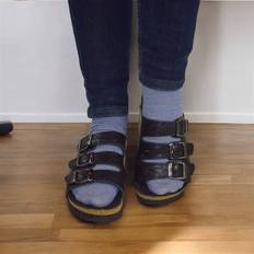 Sköna Marie Sandaler Lava Black Tumbled