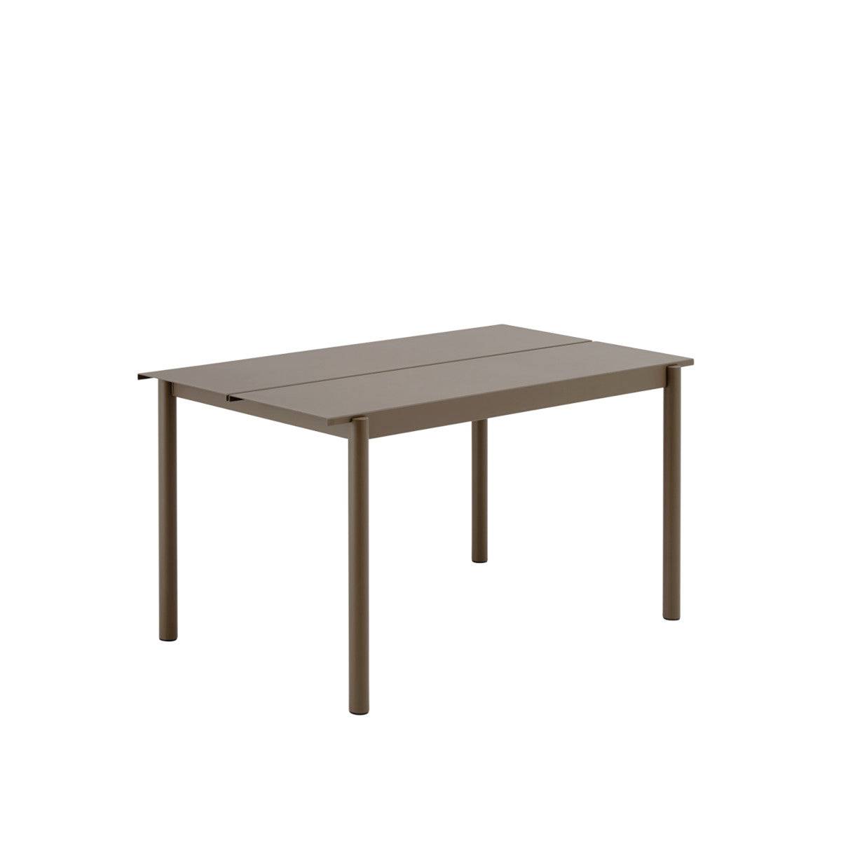 Muuto Linear Steel Bord - 140x75cm - Taupe