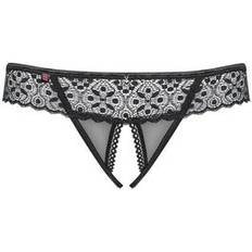 Obsessive Shibu Crotchless Thong black Gr.L/XL