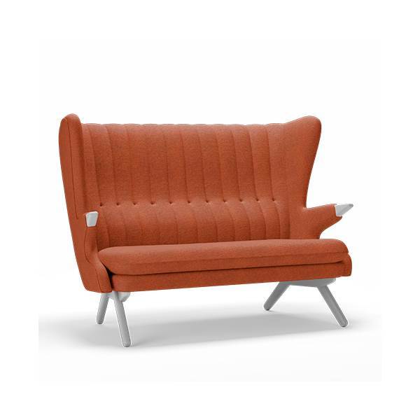 Skipper Furniture Bamse sofa - Valnød - Main Line Plus 142