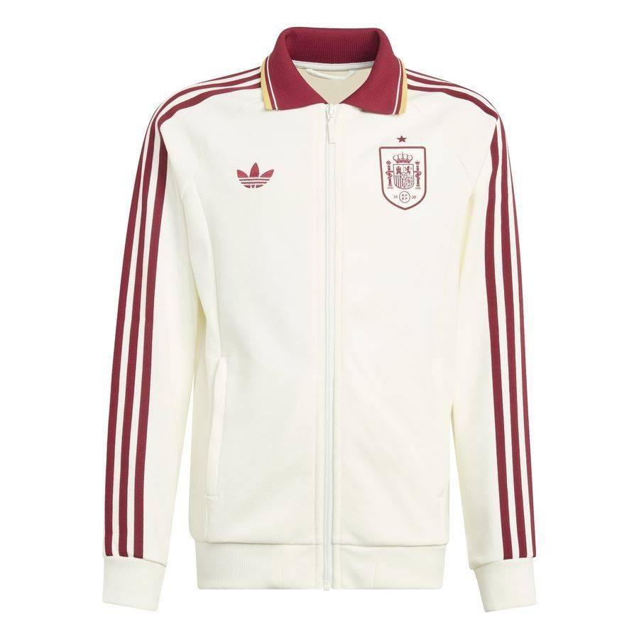 Spanien Jakke Anthem Udebane OG VM 2026 - Off White Børn - adidas.