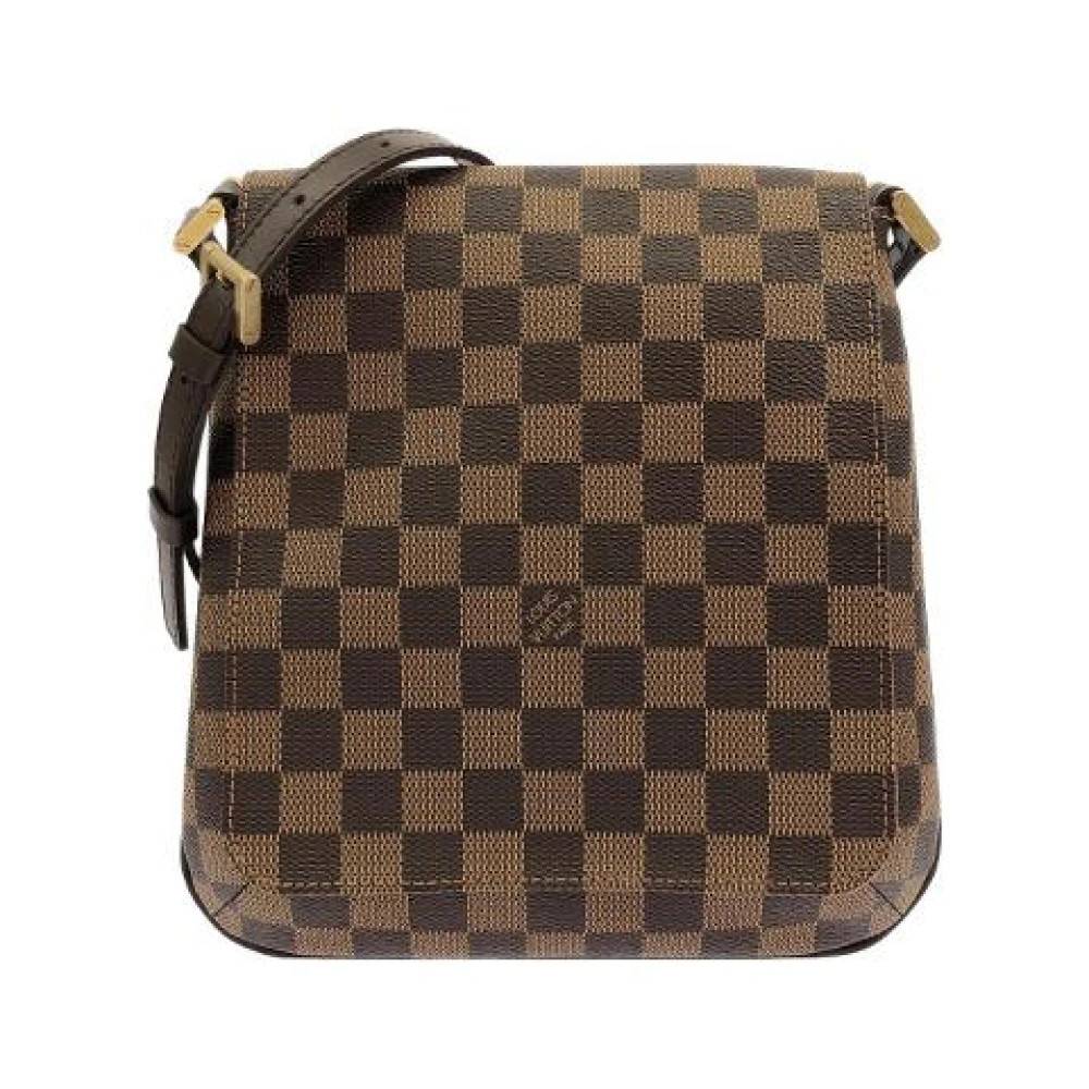 Louis Vuitton Vintage Pre-owned Musette Salsa Damier Skuldertaske - Vintage - Dame - Brun - ONE SIZE - Uld