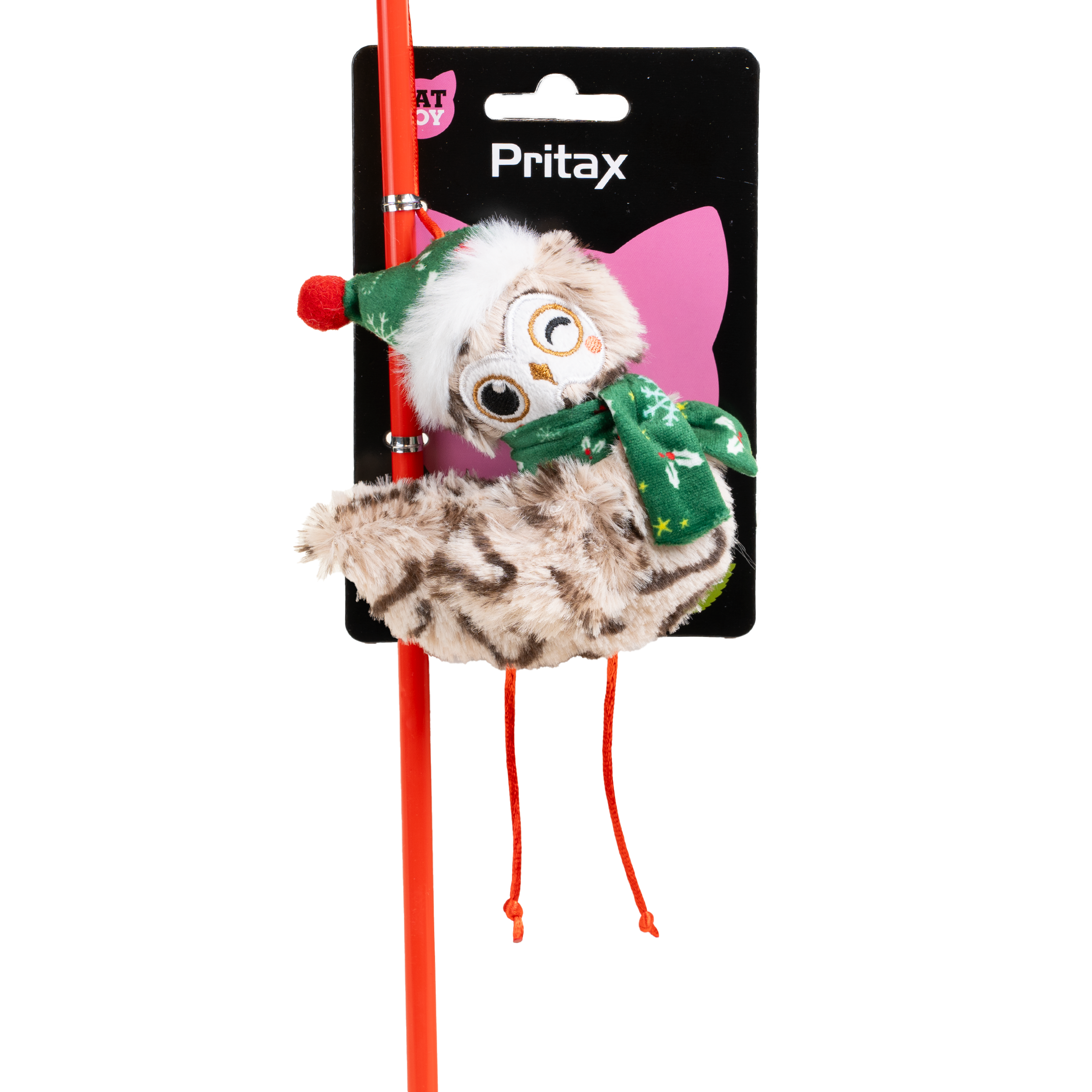 Pritax Julleksak kattspö Gloria, 40x9x2cm, Flerfärgad