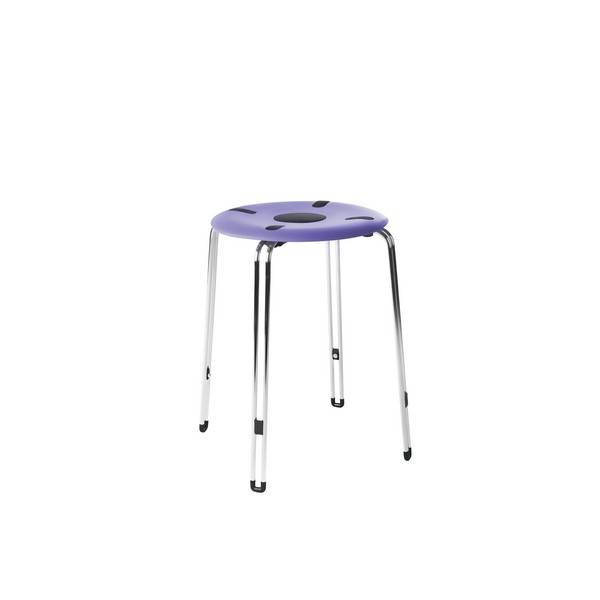 Taburet Space - Siddehøjde 46 cm., Rosa - Klinikindretning - Genito behandlerstole - Wellnessudstyr.dk.