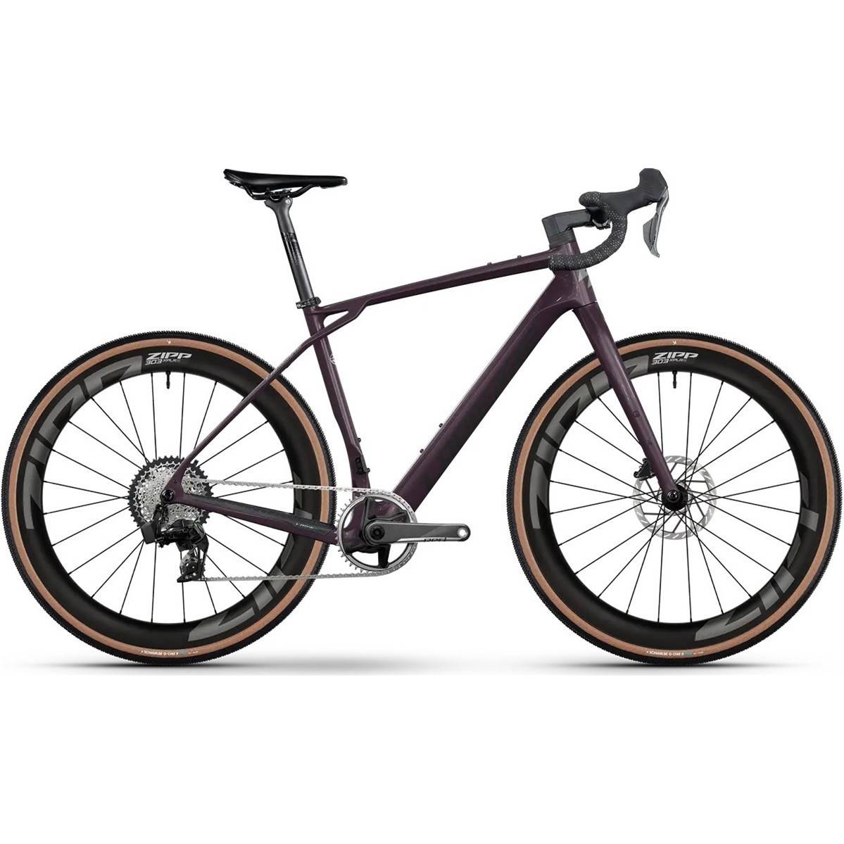 Gravel bike Lapierre Crosshill CF 8.0 Midnight Plum Purple XL - Lila ( )