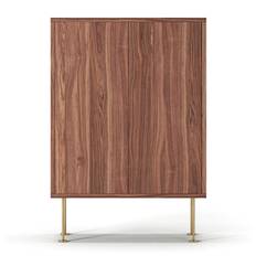 Decotique Vogue 64 Skab / Messing - Skabe & Vitrineskabe Mdf Valnød - 309947+189665