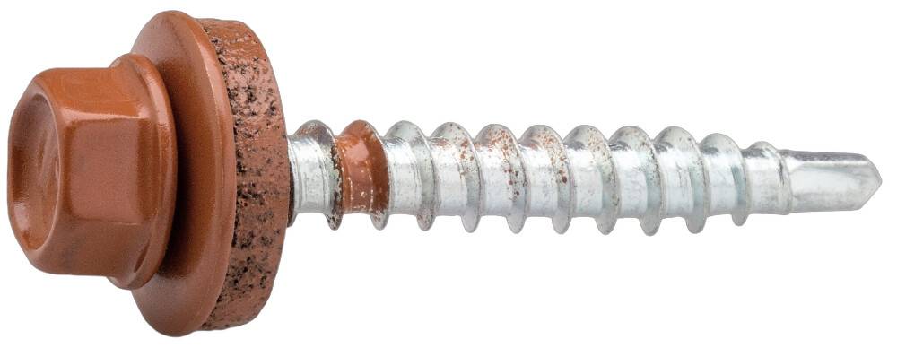 FARMARSKRUV HECO RAL8004 4,8X35MM 50ST/FRP