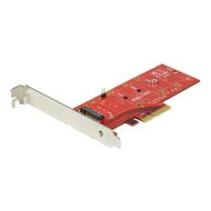 StarTech.com M2 PCIe SSD Adapter - x4 PCIe 3.0 NVMe / AHCI / NGFF / M-Key - Low Profile and Full Profile - SSD PCIe M.2 Adapter (PEX4M2E1)