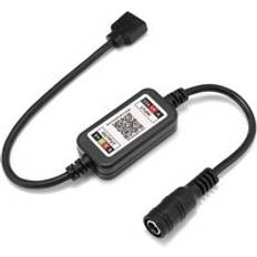 Bluetooth controller dc 12v 24v trådlös fjärrkontroll rgb bluetooth led controller för 3528 5050 2835 rgb led strip lyser