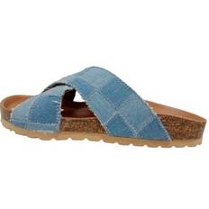 Tim&Simonsen - Annet Sandal - Patchwork denim - Flade sandaler til damer