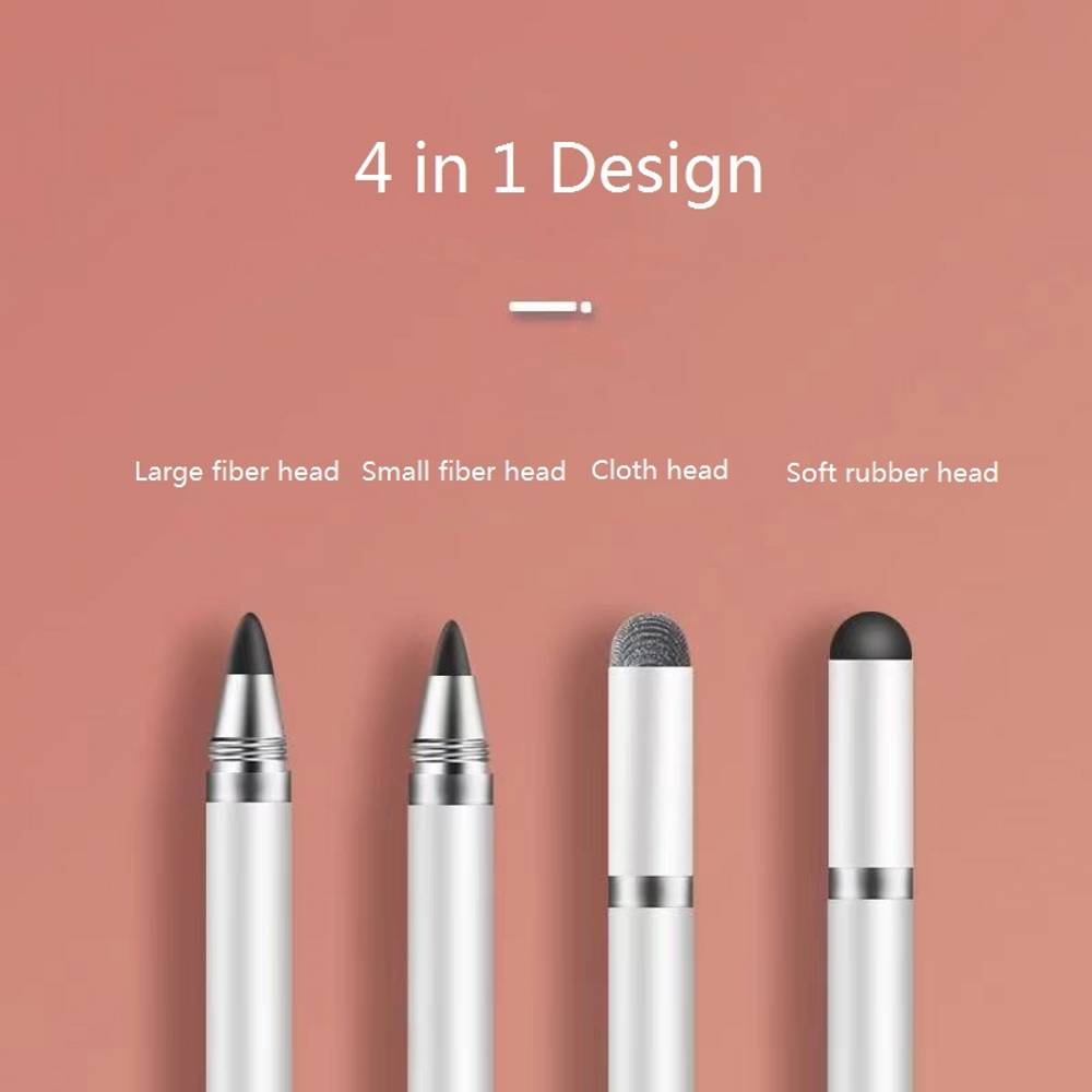 4 in 1 Stylus Drawing Tablet Pen Capacitive Screen Touch Pens For Apple for Android Phone Smart Tablets Stylus Pencil