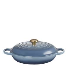 Le Creuset - Signature Buffétgryta 30 cm 3,5 L Chambray