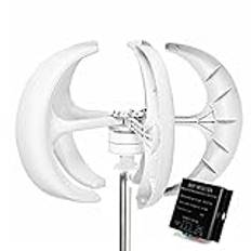 12V 24V 48V Portable Windmill Generato, 1200W Vertikal vindkraftverk generator Vindturbinen Generator Hemanvändning med Controller,48V