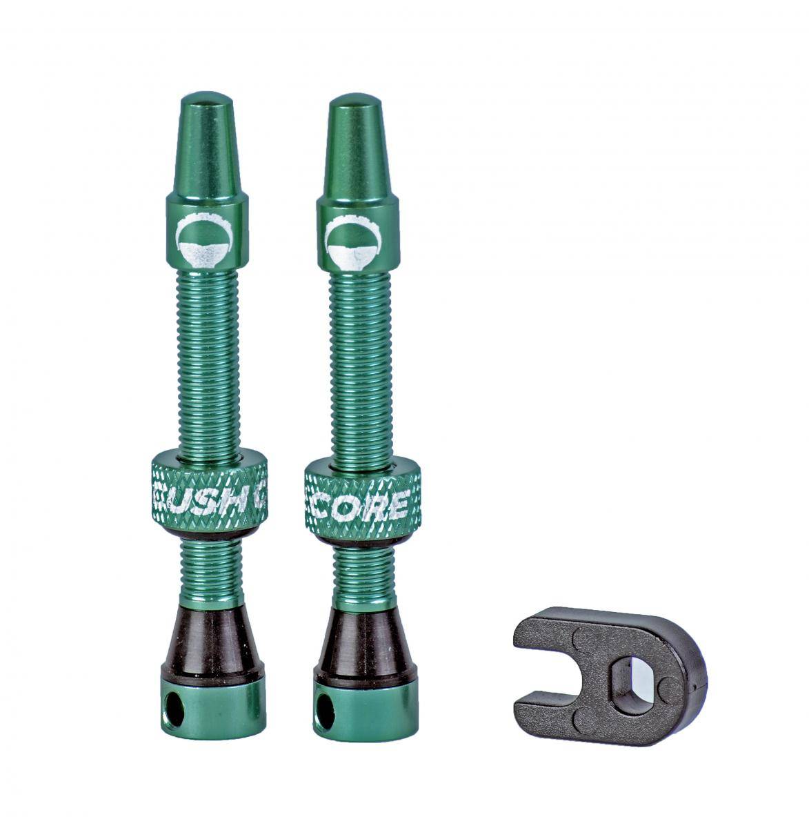 CushCore Ventil 44 mm Air Valve Set Turqoise | Turkosa Tubelessventiler