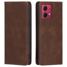 Motorola Moto G84 5G Flip Cover med Kortholder i PU Læder
