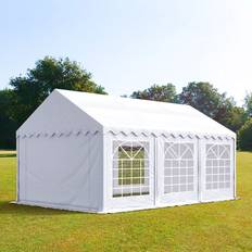 4x6m partytält, PVC 700, vit - (4758)