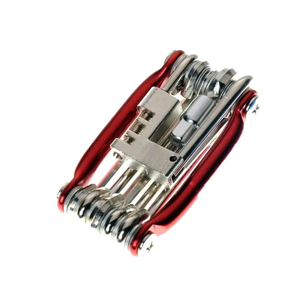 11 in 1 Bicycle Bike Multi Repair Tool Kit Mountain Bike Wrench Screwdriver Chain Hex Bicycle Repair Bicycle Accessories B