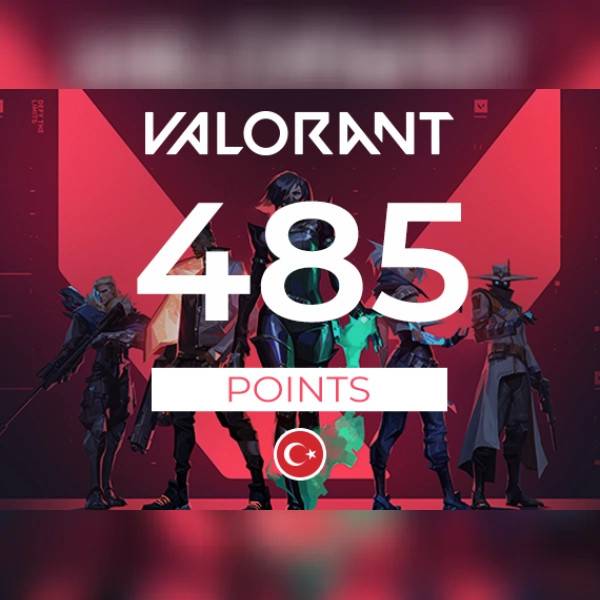 VALORANT Gift Card - 485 Valorant Points Key - TURKEY