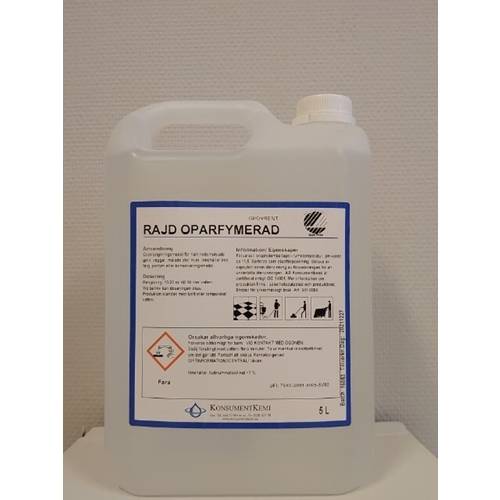 Rengöringsmedel grovrent Rajd Oparfymerad - 5L oparf pH=9,9/11 Svanen