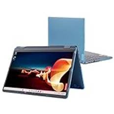 mCover fodral endast kompatibelt med 2022-2024 13,3 tum Lenovo Yoga 6 13ABR8 | 13ALC7 Series 2-i-1 Windows Notebook Datorer (passar INTE andra modeller) - Aqua