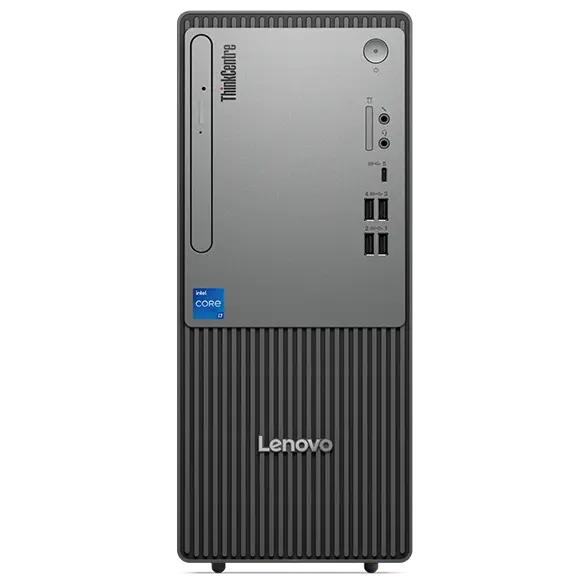 Lenovo ThinkCentre Neo 50t Gen 5 Fjortonde generationens Intel® Core i7-14700-processor E-kärnor upp till 4,20 GHz P-kärnor upp till 5,30 GHz, Windows 11 Pro 64, 1 TB SSD TLC Opal