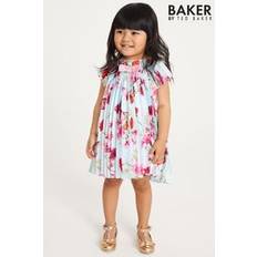 Baker by Ted Baker Blue Pleated Dress