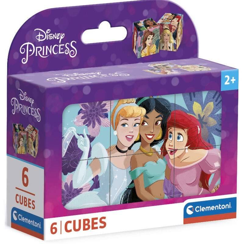 Disney Princess kubpussel 6 bitar