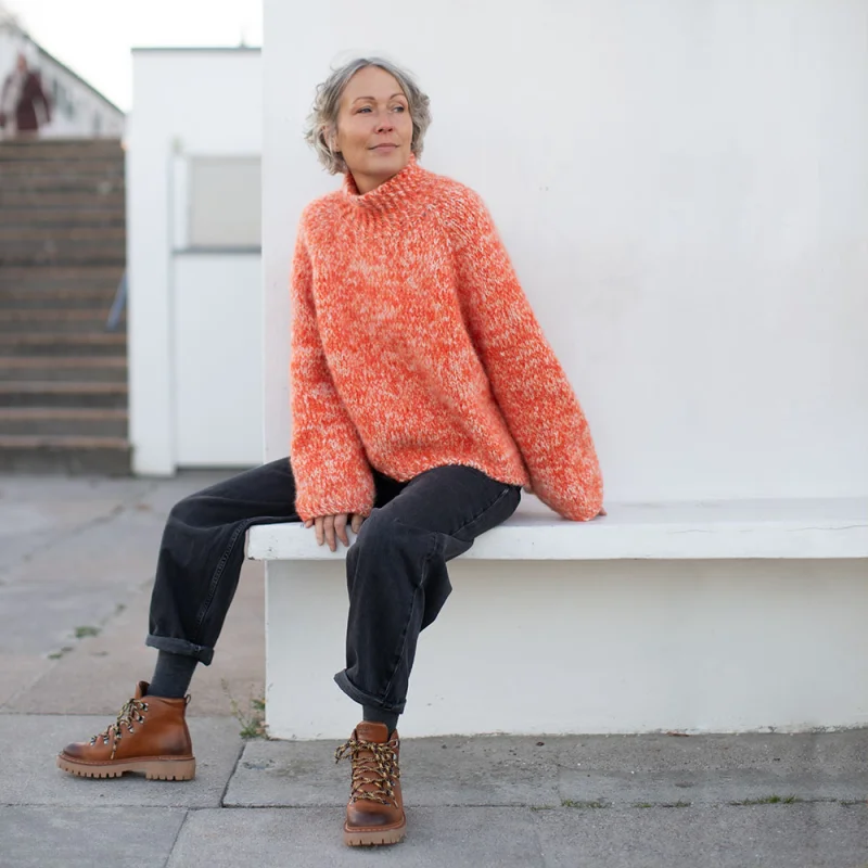 Garnpakke - Anne Ventzel, Jilli Jam 3 tr. Grøn/Grå 9