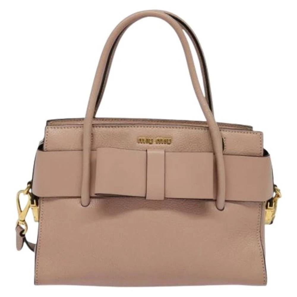Miu Miu Pre-owned - Pre-owned Handbag Vintage - Dam - ONE Size - Läder