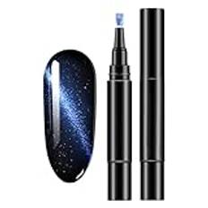 Tuxuseo Polishey Nagellack penna set, blötläggning av UV LED nagellack nagelverktyg, 3-i-1 nagellack gelpenna, 1 steg gel nagellack penna för hemmasalongen