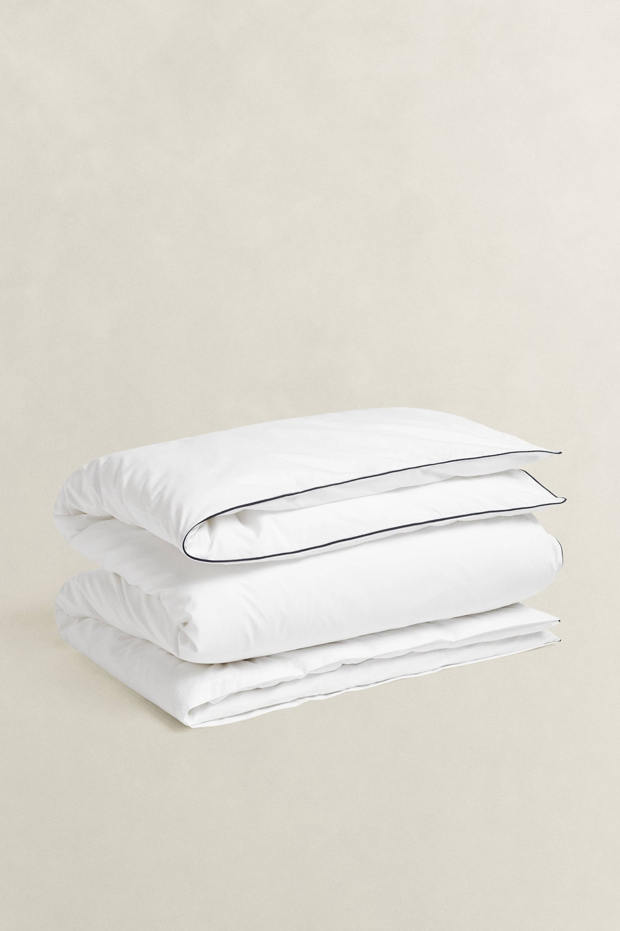 GANT Heminredning Påslakan i bomull och percale, enkel (155x220) Vit