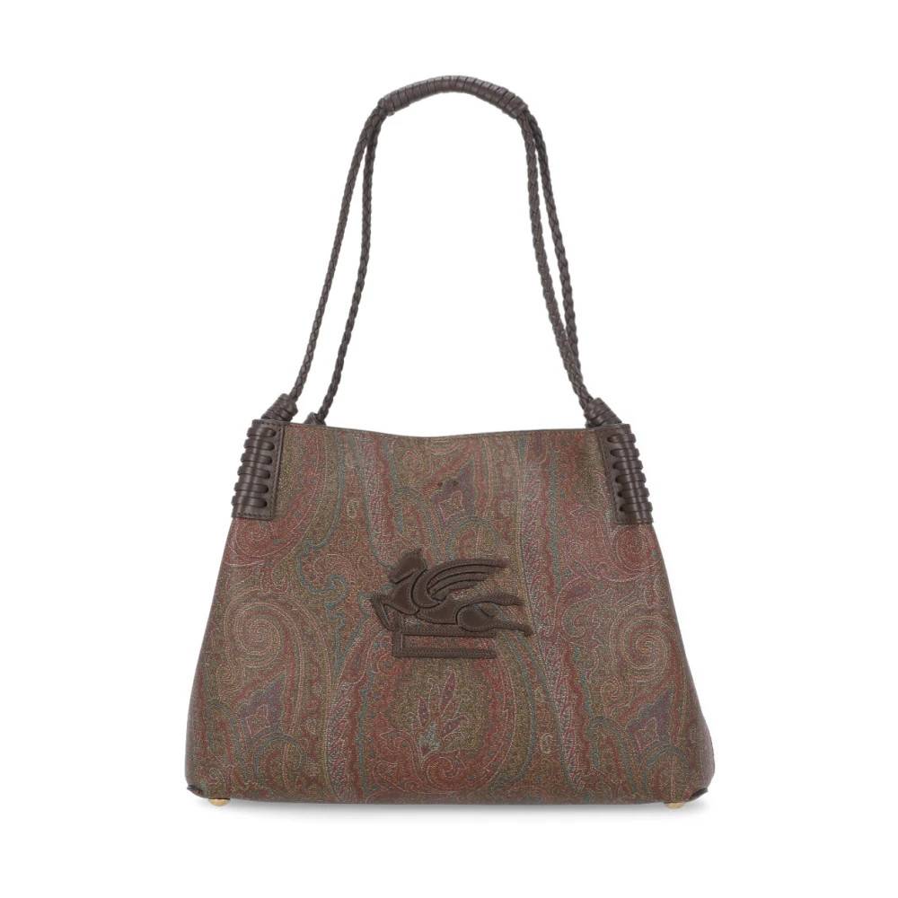 Etro Libra Lille Shopper - Tasker - Dame - Brun - ONE SIZE - Bomuld