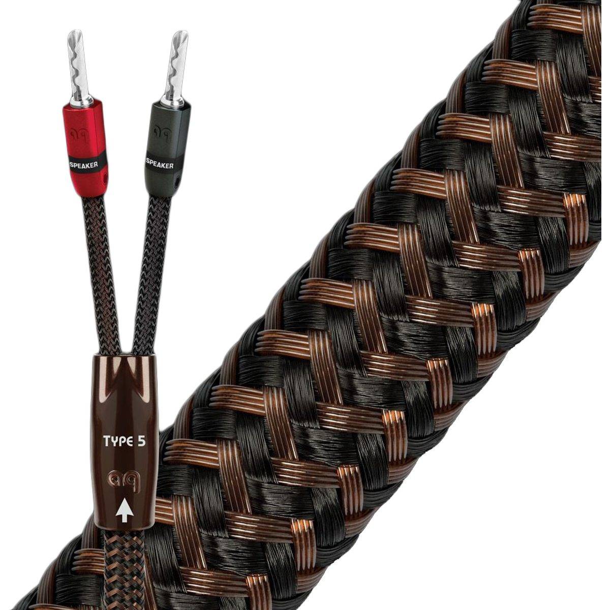Audioquest Type 5 (2 x 3m) banankontakter SureGrip