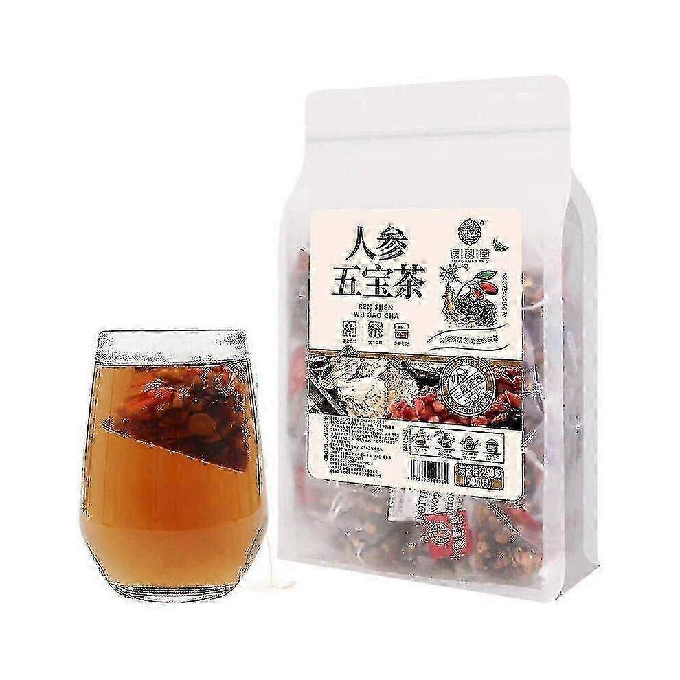 (1 påse 50 st) 20-150 st Ginseng Fem Skatter Te Örtte 250g