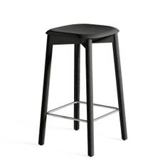 Barpall Soft Edge 82, Höjd 65 cm, Färg Black Lacquered Oak
