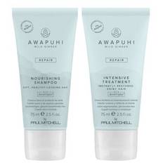 Paul Mitchell Duo: Awapuhi Wild Ginger Nourishing Shampoo 75ml & Intensive Treatment 75ml