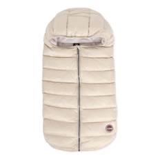 Colmar, Home , unisex, Beige, 68 CM, Uld, Quiltet Baby Sovepose med Falsk Pels