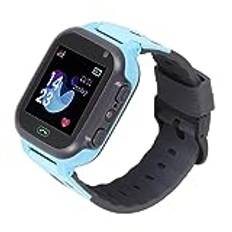 Smart Klocka för Barn, 2G GPS Tracker Barntelefon Smartklocka med SOS, SMS, 2-vägssamtal, Ficklampa, Klassrumsläge, 1,44-tums Armbandsur med Pekskärm för Pojkar, Flickor,