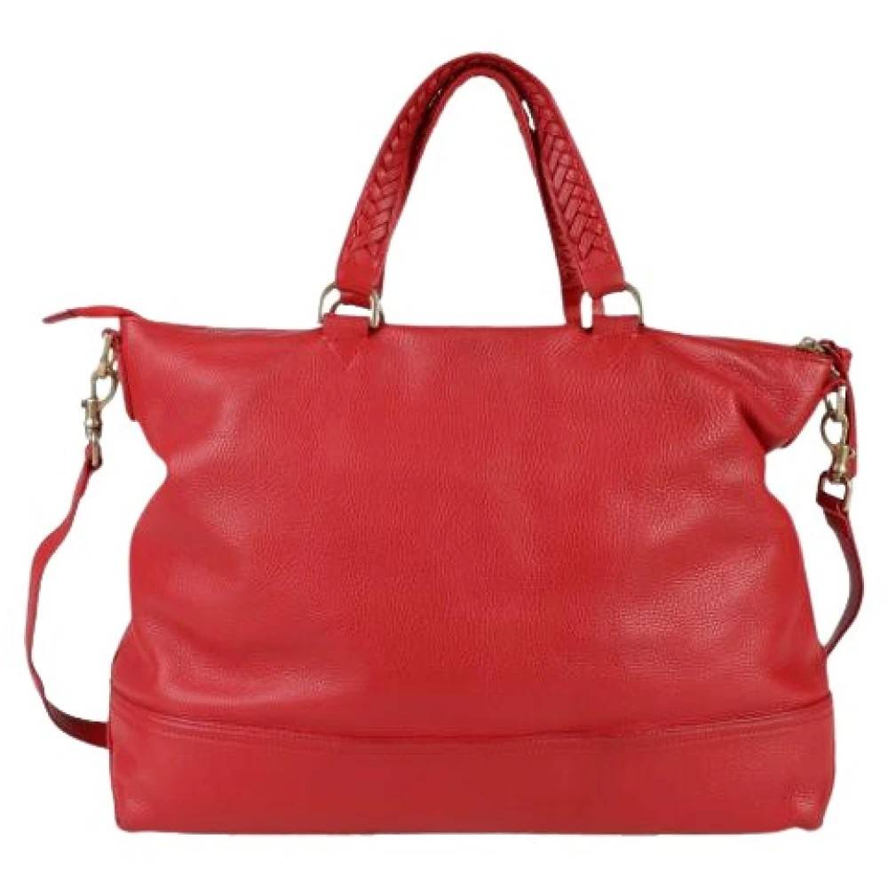 Mulberry Pre-owned Pre-owned Epic Tote og Skuldertaske - Vintage - Dame - Rød - ONE SIZE - Uld