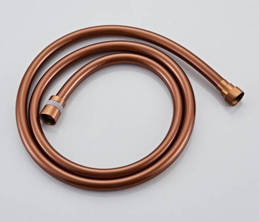Zen Sanitary antitwist bruseslange 150 cm, kobber